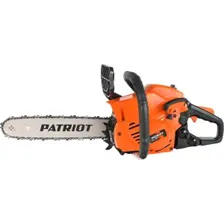 Пила цепная бензиновая PATRIOT PT 385, 38 см³, 2 л.с, шина 14", 220103850